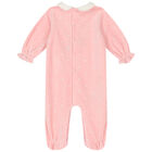 أفرول بنات مخملي باللون الوردي (عبوتان), 1, hi-res